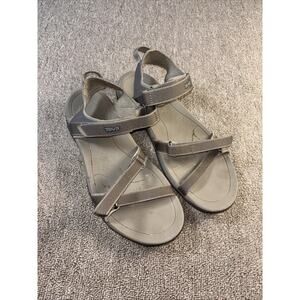 Women’s Teva Sandals Size 7 Brown Clean Pre-owned Hiking Outdoors